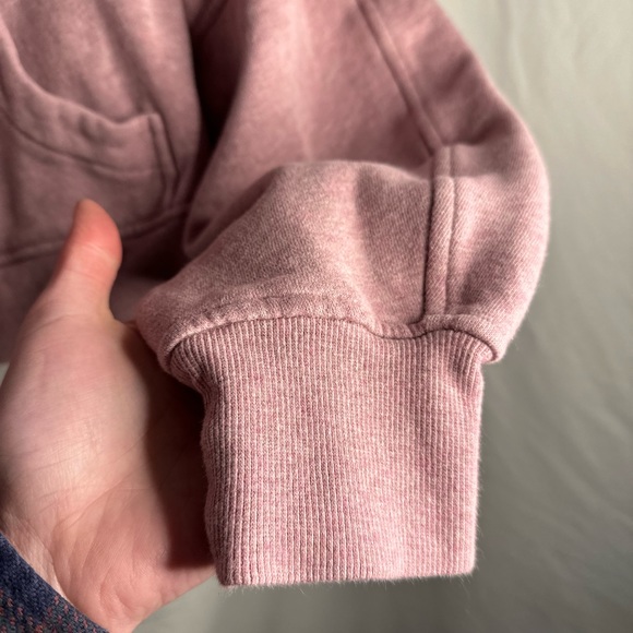 Lululemon faded pink scuba crop sweater - Picture 5 of 8